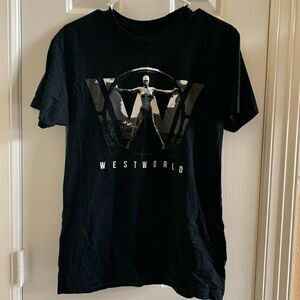 Westworld box lunch black T-shirt